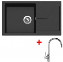 Sinks INFINITY 860 Metalblack+VITAL...